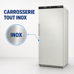 Inox Sügavkülmik 510 L Ventileeritud -18/-22 °C