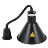 Kooniline must soojenduslamp koos pirniga - Dynasteel