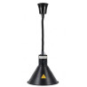 Kooniline must soojenduslamp koos pirniga - Dynasteel