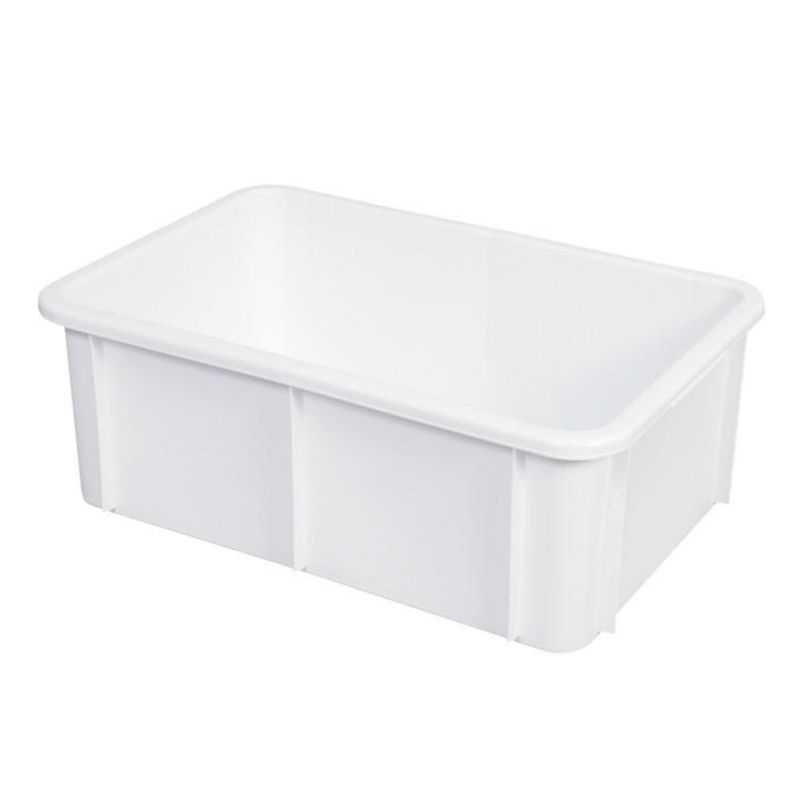 Ristkülikukujuline anum 35 L Valge