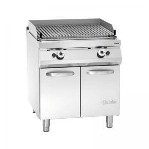 Professionaalne gaasil töötav laavakivigrill Bartscher Seeria 900 - Grill V