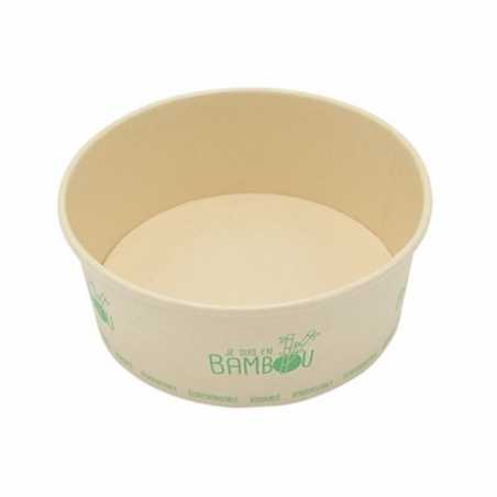 Bambusest salatikauss - 1300 ml - 50 tk komplekt
