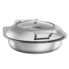 Chafing Dish painduv ümmargune kaanega - 6,2 L - Bartscher