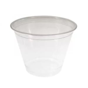 Läbipaistev plastpott - 270 ml - Komplekt 50