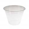 Läbipaistev plastpott - 270 ml - Komplekt 50