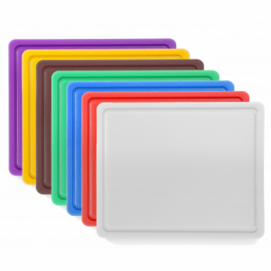 HACCP Cutting Board - GN 1/2 - White - 12 mm Thickness