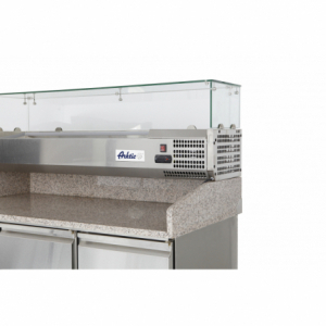 Jahutatud ettevalmistuslett pitsadele või salatitele - 380 L + 40 L