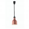Adjustable Cylindrical Copper Heat Lamp - HENDI