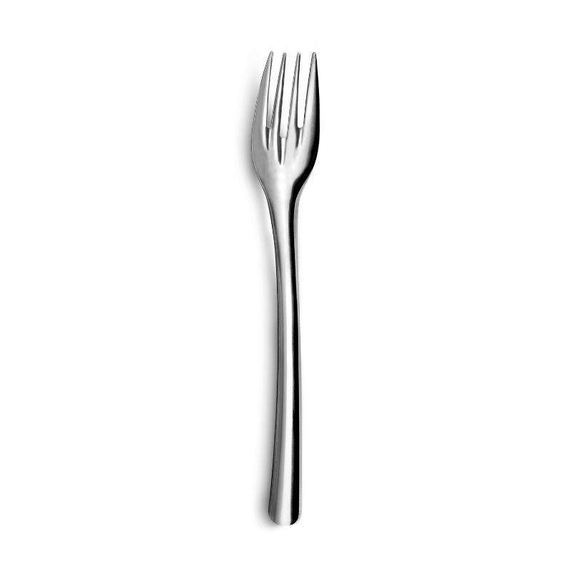 Petites Fourchettes Gamme Slim 2 - Lot 12 : Résistantes en acier inoxydable 18/0, idéales pour repas à emporter Petites Fourchettes Gamme Slim 2 - Lot 12 : Résistantes en acier inoxydable 18/0, idéales pour repas à emporter