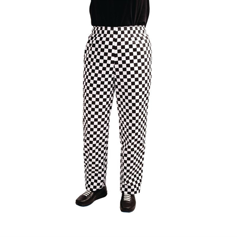 Pantalon de Cuisine Easyfit à Carreaux Blancs et Noirs - Taille M - Whites Chefs Clothing - Fourniresto Pantalon de Cuisine Easyfit à Carreaux Blancs et Noirs - Taille M - Whites Chefs Clothing - Fourniresto