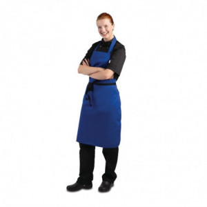 Tabier Bavette Sinine Kuningas 710 X 970 Mm - Whites Chefs Clothing - Fourniresto