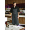 Mustvalgete triipudega premium-kvaliteediga põll - Chef Works - Fourniresto