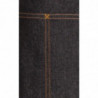 Tablier Limonadier Noir Memphis en Coton 585 x 305 mm - Chef Works - Fourniresto