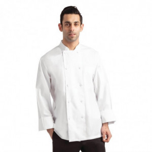 Kokandusvest valge pikkade varrukatega Calgary - suurus XL - Chef Works - Fourniresto