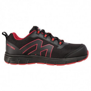 Kerged mustad turvajalatsid - suurus 45 - Slipbuster Footwear - Fourniresto