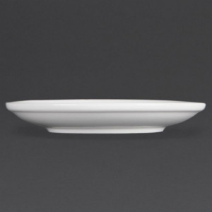 Valge virnastatav alustass - Komplekt 12 - Olympia - Fourniresto