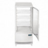 Valge positiivne jahutusvitrine 2 kumerat ust 86 L - Polar