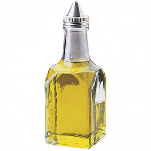 Õli- või äädikapudel kaanega 142 ml Ø 53 mm - Olympia - Fourniresto