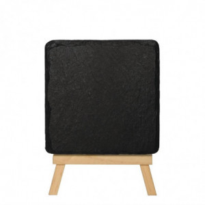 Looduslikust kivist serveerimisalus 130 x 130 mm - Olympia - Fourniresto