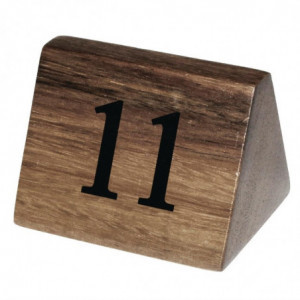Puidust lauanumbrid 11 kuni 20 - Olympia - Fourniresto