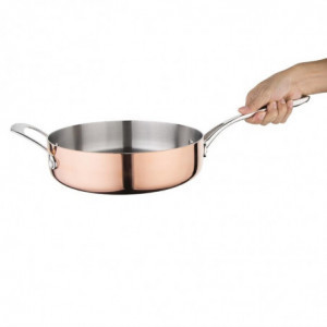 Vaskkann 3-kihiline induktsioon Ø 240 mm - Vogue - Fourniresto