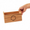 Maitseainete hoidja tammepuidust kirjaga 230 x 145 mm - Olympia - Fourniresto