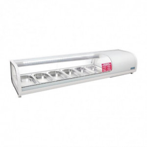 Jahutatud Tapase Vitrine 6 x GN 1/3 - Polar