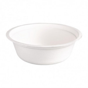 Compostable Bagasse Bowls 151mm - Pack of 50 - Fiesta Green - Fourniresto