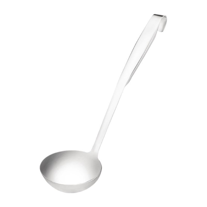 Stainless Steel Soup Ladle 320mm - Vogue - Fourniresto Stainless Steel Soup Ladle 320mm - Vogue - Fourniresto