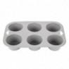 Plastikust painduv 6 muffini vorm - Vogue - Fourniresto