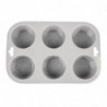 Plastikust painduv 6 muffini vorm - Vogue - Fourniresto