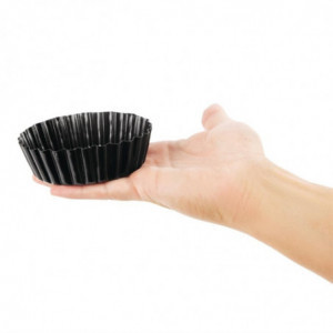 Moule À Tarte Antiadhésif Avec Fond Mobile Ø 200Mm - Vogue - Fourniresto