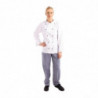 Kokandusvest Chicago pikkade varrukatega valge M suurus - Whites Chefs Clothing - Fourniresto