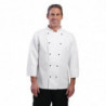 Kokandusvest Chicago pikkade varrukatega valge M suurus - Whites Chefs Clothing - Fourniresto