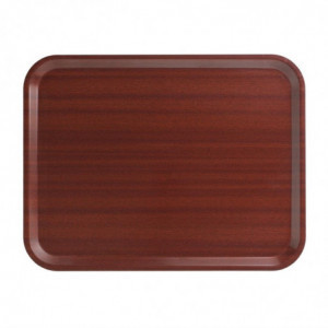 Lamineeritud sile Capri mahagon 430 mm - Cambro - Fourniresto