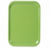 Trapezoidal Polyester Service Tray GN 500x325mm Green - Roltex - Fourniresto
