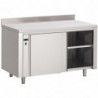Roostevabast terasest soojenduskapp tagaseinaga - L 2000 x P 700mm - Gastro M