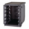 Esipaneeliga Epp eeslaadimiskonteiner reguleeritavate liuguritega - 155 L - Cambro