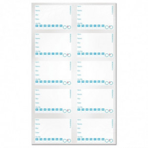Reusable Traceability Labels - Pack of 50 - FourniResto