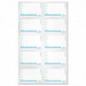Reusable Traceability Labels - Pack of 50 - FourniResto
