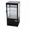 Must positiivne jahutusvitrine C-seeria - 68 L - Polar