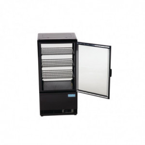 Must positiivne jahutusvitrine C-seeria - 68 L - Polar