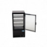 Must positiivne jahutusvitrine C-seeria - 68 L - Polar