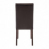 Black Faux Leather Chairs - Bolero - Fourniresto