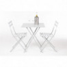 Terasest terrassitool - Hall - Komplekt 2 - Bolero - Fourniresto