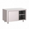 Roostevabast terasest kapp libistavate ustega - L 1400 x S 700 mm - Gastro M