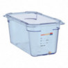 Sinine hermeetiline ABS GN1/3 150mm - Araven - Fourniresto