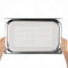 Bac Gastronorme roostevaba teras perforeeritud GN 1/1 150mm - Vogue - Fourniresto