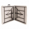 Folding Table with White Center 1.8 m - Bolero