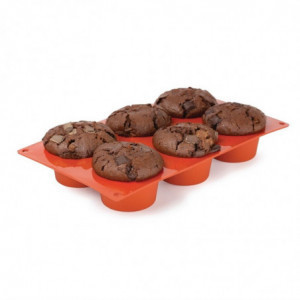 Silikoonist 6 Muffini Vorm Formaflex - Pavoni